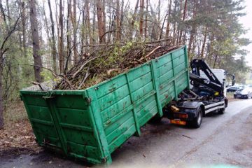 Čistenie lesoparku 2019
