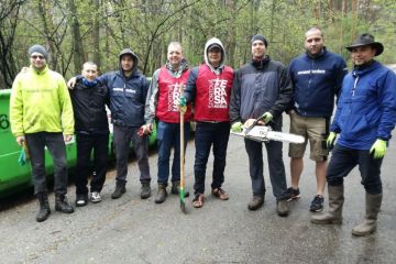 Čistenie lesoparku 2019