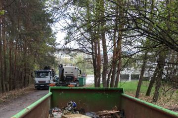 Čistenie lesoparku 2019