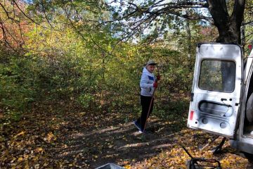 Oprava po vandaloch a osadenie ďalších lavičiek 2019