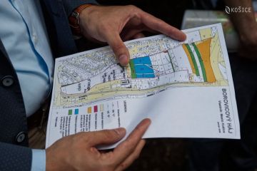 Mesto Košice na obhliadke - mesto má momentálne možnosť kúpiť ďalšiu štvrtinu Borovicového hája 2020