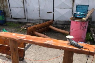 Lavička so stolom 2020